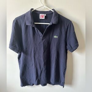 lacoste polo navy medium